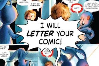 Best Deals!  letter your comic book