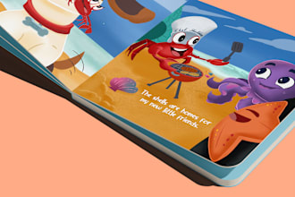 do children book formatting and layout design for KDP or ingramspark