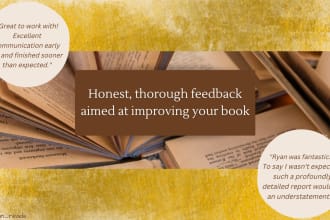 beta read your fantasy or science fiction manuscript
