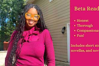 kindly but honestly beta read your young adult fiction novel