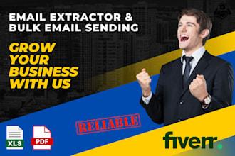 do email extraction and bulk email sending