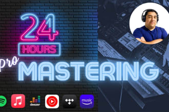 master your song, ep or album in 24 hours