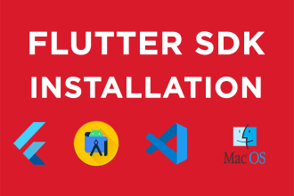 install flutter sdk on your macbook and windows