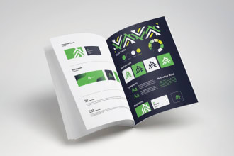 design a detailed brand style guide for your business