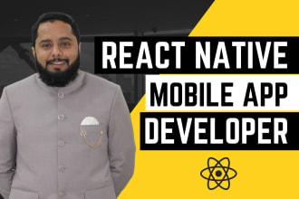 develop android and ios apps in react native and flutter