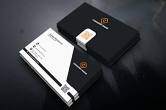 design minimal stylish and luxury print ready business card