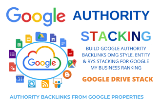 build powerful google authority stacks and rys stacks for local SEO