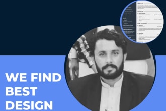 design professional  resume cv, cover letter and linkedin