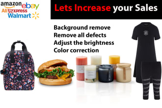 do product photo editing,retouching, and enhancement