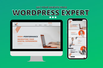 build or redesign your wordpress website