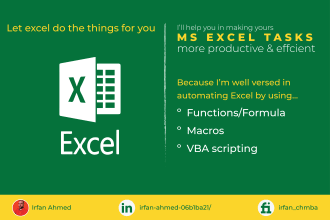 automate your excel tasks to get more productivity in less time