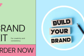 design a logo with a full visual identity package