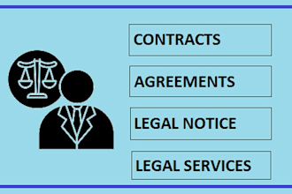 draft agreements, contracts and legal documents