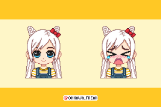 do pixel art bust pngtuber for you in my style
