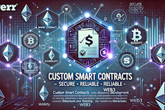 code fully customized smart contract in solidity