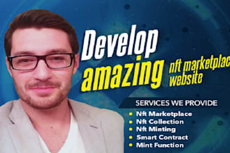 create amazing nft marketplace website