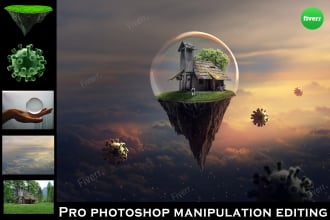 do photoshop editing, photo manipulation and product editing