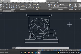 design mechanical 2d drawings autocad
