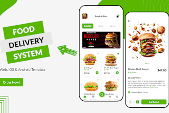 design food delivery mobile app ui for you