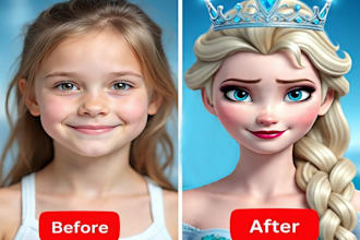 turn yourself into disney cartoon characters