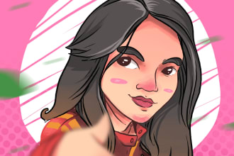 draw illustration, character, assets, card game, cover