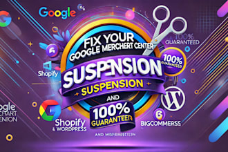 fix google merchant center suspension and misrepresentation