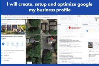 create and optimize google my business page listing