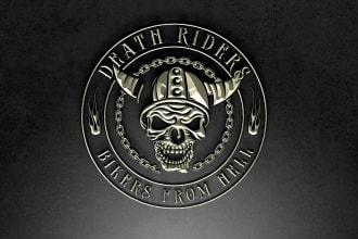 design professional army, tactical military, or skull logo