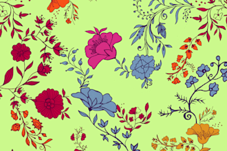 digital seamless pattern design