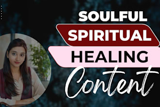 create spiritual content on chakras crystals energy healing