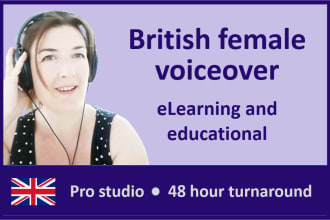 record professional voiceover for elearning like a real human