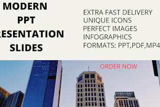 do creative,modern business powerpoint presentation slides and video