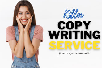 do full SEO copywriting for website, ad copy or print ad