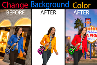 change image background or color change of any product