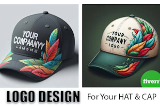 design logo for your cap or hat