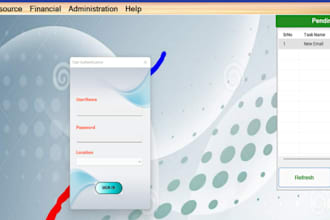 develop efficient desktop application in vb net and oracle forms