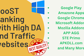 create high da and DR softrank backlinks for your local, ecommerce web