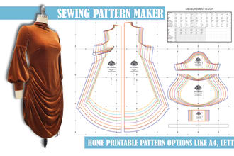 be professional sewing pattern maker and grading for any clothing dxf