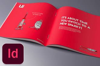 design magazine, and any  projects with adobe indesign
