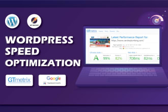 increase your website loading speed at google page speed and gtmetrix