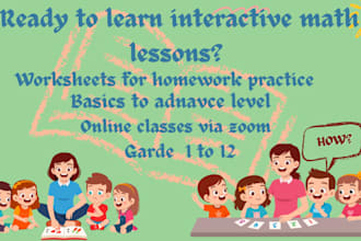 be your math tutor for all grades