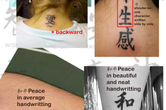 translate or verify your tattoo in traditional chinese