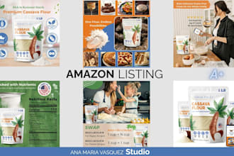 design amazon listing images a plus content and product graphics