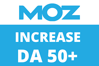 increase domain authority moz da with high quality backlinks