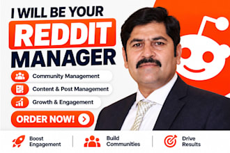 be your reddit manager for organic reddit growth