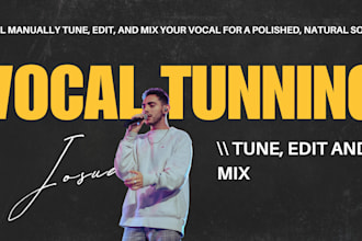 manually tuning, edit, and mixing your vocal for a polished, natural sound