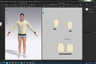 make pattern and apparel sewing clo 3d