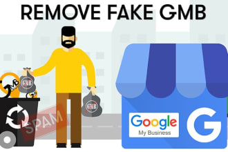 remove spam google business profile listing