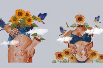 make surreal watercolor painting for music album cover art