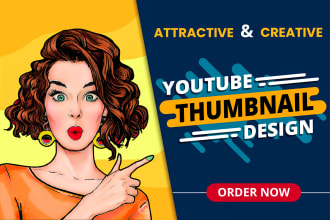 design clickbait yt thumbnail or viral podcast thumbnail